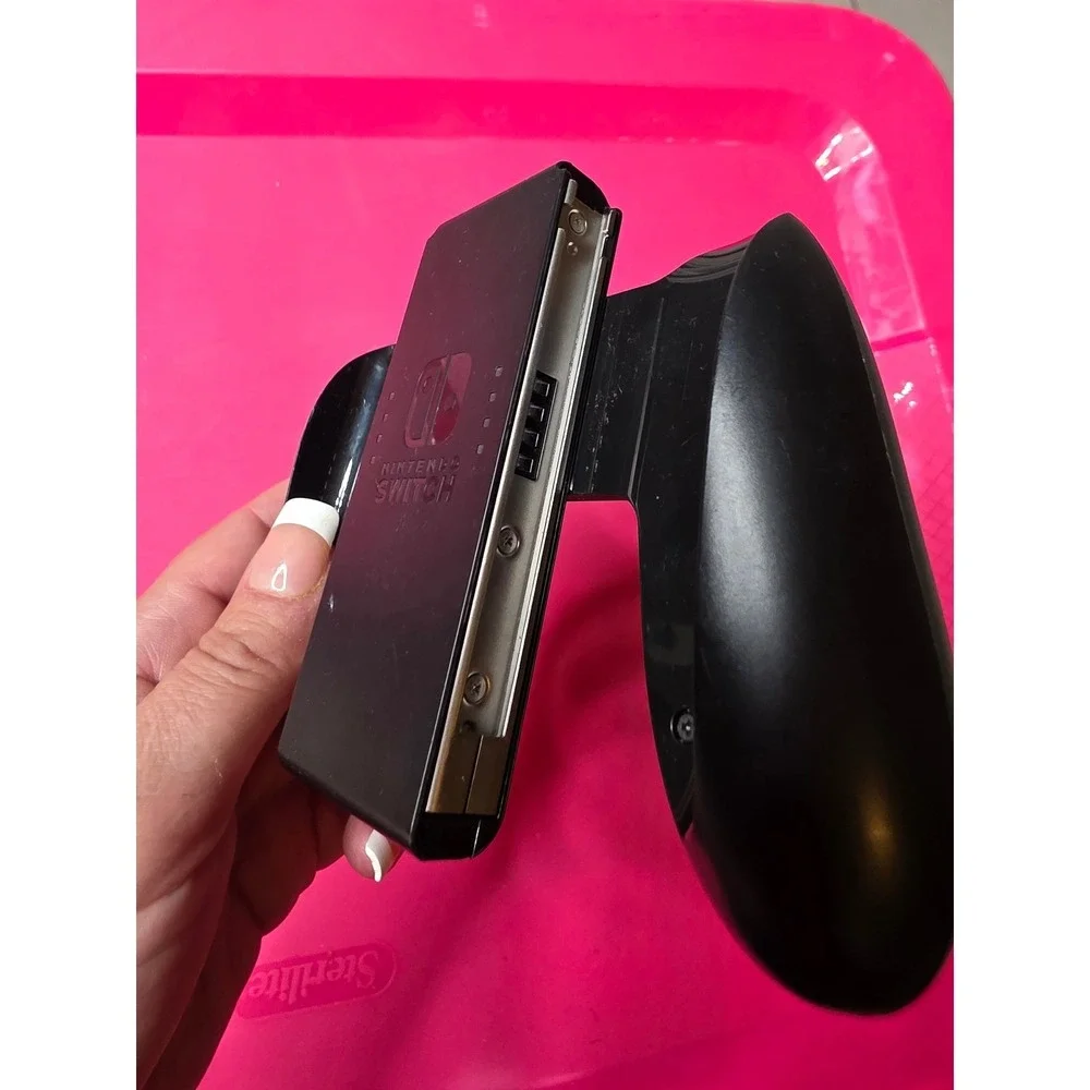 Nintendo Switch Joy-Con Grip Controller Attachment Black‎ HAC-011 OEM Accessory